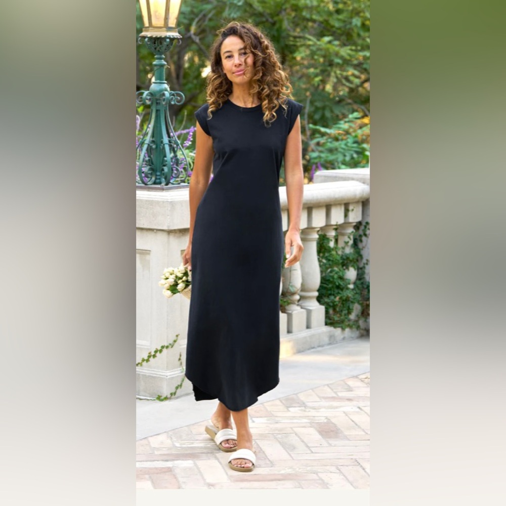 Madewell Black Tee Shirt Dress